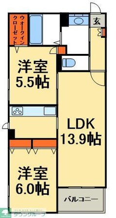FOREST HILLS IIの物件間取画像